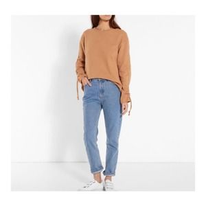 $118 NWOT Baserange Brown Alsa Organic Cotton Sweatshirt Size‎ XS